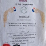 תעודת מטפל מוסמך Su Jok